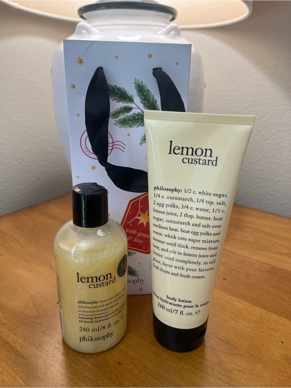 Philosophy Lemon Custard Body Lotion & Shower Gel